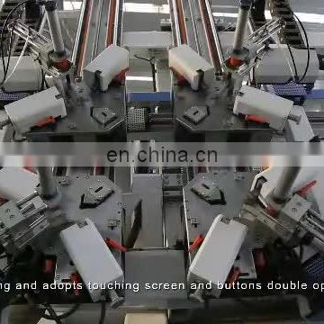 LJJZ4-CNC-1800X3000 CNC Four Head Corner Crimping Machine