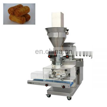 Automatic small type coxinha maker coating crumbs croquettes machine
