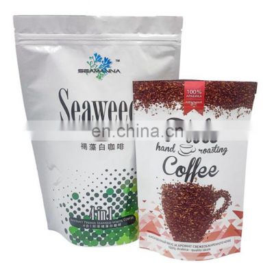 stand up coffee pouch , aluminum foil coffee package bag