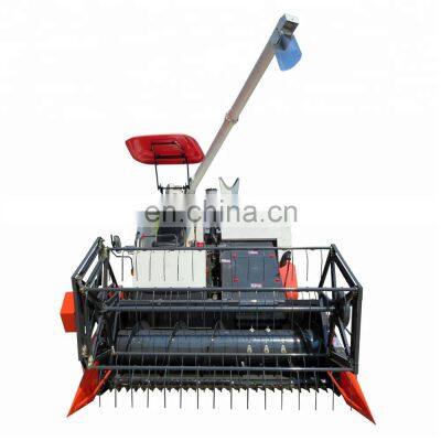 Wishope Machinery Paddy Field Use Full Feeding Rice Harvester Combine Harvest Machine