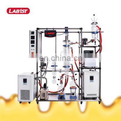 Thin film molecule distillation short path wiped film molecular distiller