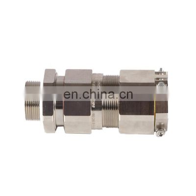 Beisit Double Lock Single Sealing Stuffing Exd Armoured Flameproof Cable Connector Gland G, PG, NPT M Type
