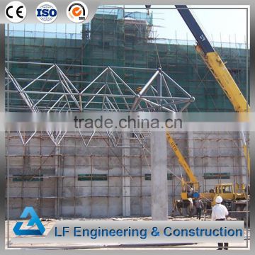 Cost efficient space frame dome warehouse dry coal storage shed