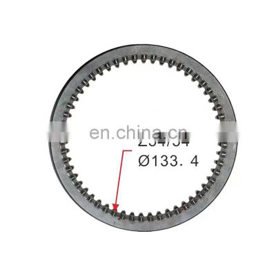 Synchroniser rings made of molybdenum-carbon vertical threaded steel for transmission gears 8875377