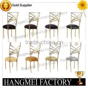 Wedding Hotel Banquet Flat Iron Chair