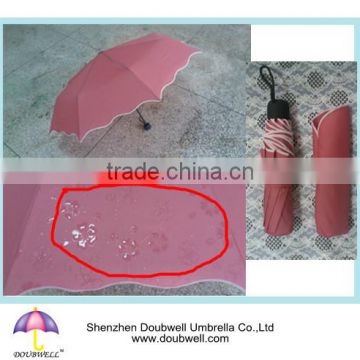 custom made umbrella is fashion 3 foldable umbrella