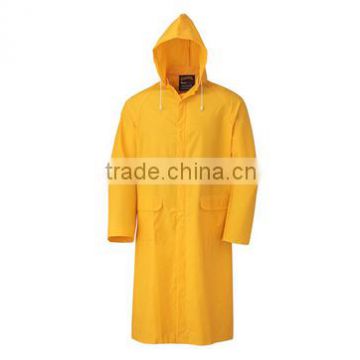 Good Quality Teenage Yellow PVC A Raincoat