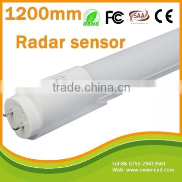 Top quality sensor tube 1200mm t8 g13 led microwave sensor tube