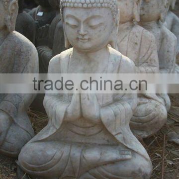 Chinese antique stone caving buddha