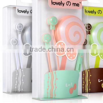 promotion earphone for girls promotional earbuds in 2016