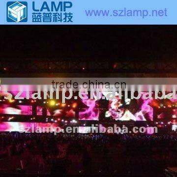 LAMP P37.5 rotatable LED rental screen for stage background