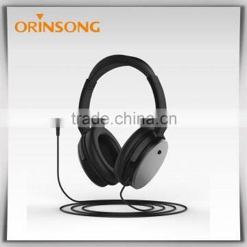 Latest design lowest price disposable cheap noise cancelling headphones for airline