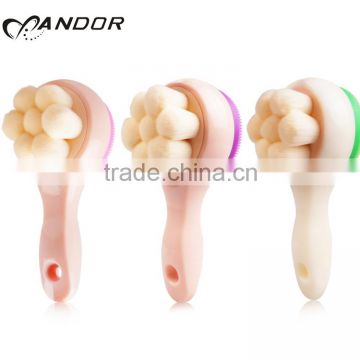 Top design high quality colored special silicon facial brush