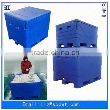 Large Rotomould Plastic Tubs For Fish Storage