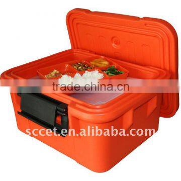 SCC Orange color disposable food carrier/25L, food box,food case