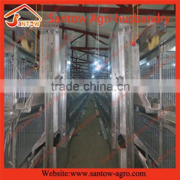 hot-sale large-scale automatic galvanized chicken cage for Ross 308 broiler