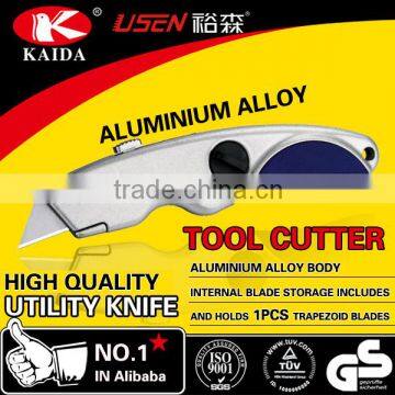 Aluminium Alloy Retractable Utility Cutter Knife