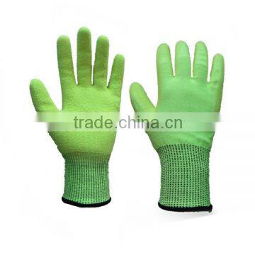 HPPE Shell Cut 5 Cut Resistant Latex Coated working Glove