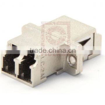 Hot sell metal lc fiber optical symmetric type adapter