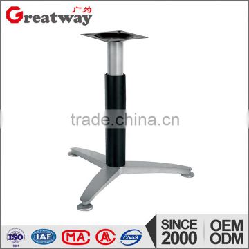 metal round table leg table pedestal for small round table