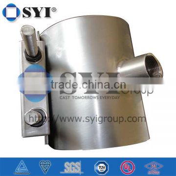 SS CR-T Band Diverging Tee