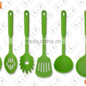 6 PCS Nylon Kitchen Tools Set with Full Green