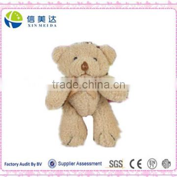 Cute and Beige Teddy bear plush accessories keychain