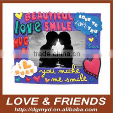Promotion love & friendship wedding decoration photo frame
