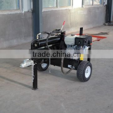 hot selling 42t 610mm horizontal log cutter machine with log tray from Laizhou