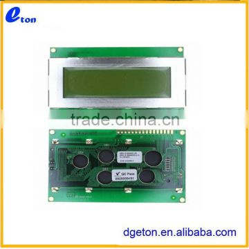 GREEN LED BACKLIGHT LCD MODULE 20X4 for consumption electronics