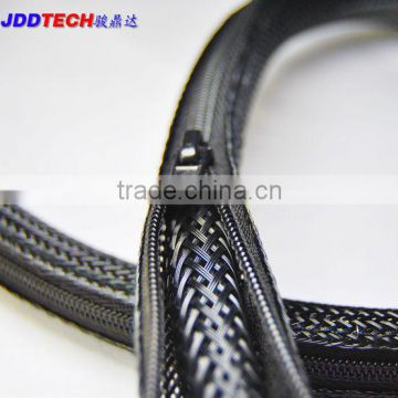 Zipper braided warp