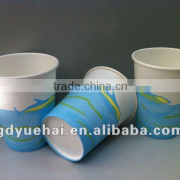 2012 HOT DRINK DISPOSIBLE PAPER CUP, SINGLE PE COATED
