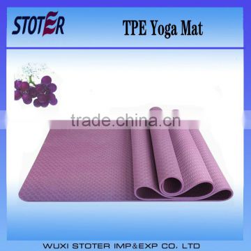 100% TPE YOGA MAT Anti-slip eco TPE yoga mat organic TPE yoga mats