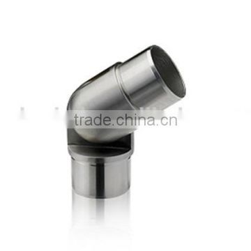 Stainless Steel adjustable tube connector,railing, handrail elbow