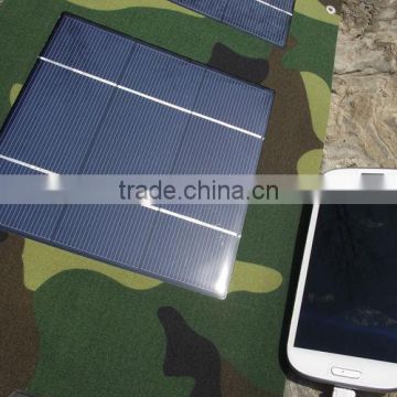 3V above Voltage regulator into 10 W 5 V /USB solar folding charger/solar cell phone charger waterproof