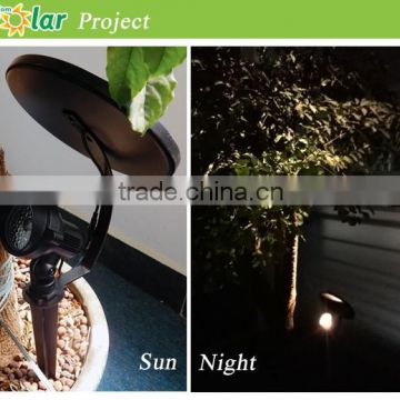 Dimmable led spot light/solar spot light for 2015 new products