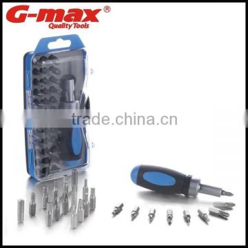 G-max Hand Tools High Quality 37pc Screwdriver Bit Set GT51013