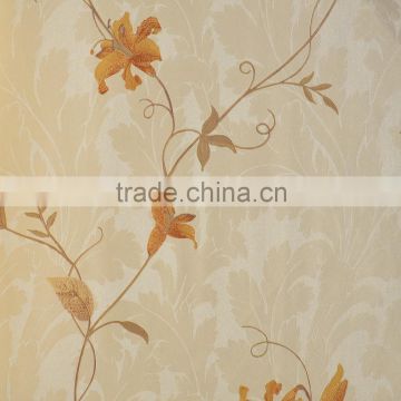European Designer Beautiful Flower PVC Wallpaper