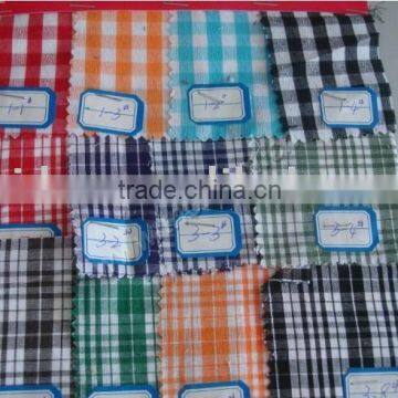 T/C 65/35 Checked Fabric 45*45 110*76