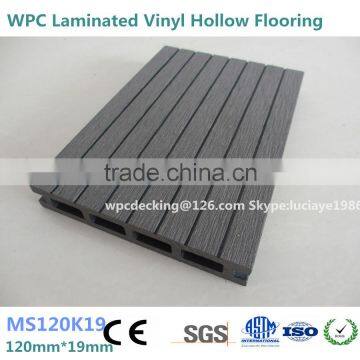WPC Laminated Vinyl Hollow Flooring
