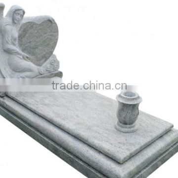 Best selling granite kashmir white Tombstone