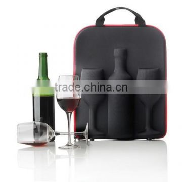 2016 custom designed eva wine carrying case