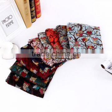 fashion ladies animal style polyester scarves