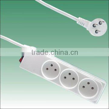SII approval Israel multi socket with vde cable