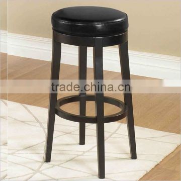 Wholesale wooden furniture swivel bar stool chair restaurant chair
