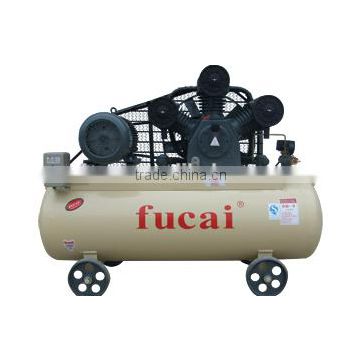 FUCAI classic style Model FW100 7.5KW 1.3m3/min 8bar 230L for painting portable piston air compressor .