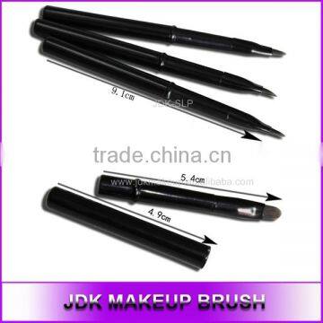 Wholesale Retractable Lip Liner Brush with Black Metal Handle