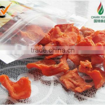 Dried crop dehydrated carrot granules