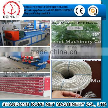Chinese supplier pet flakes to fiber machine from Rope Net Vicky/E:ropenet16@ropenet.com