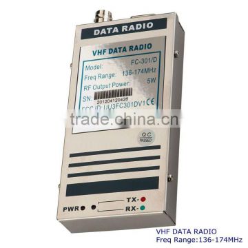 VHF/UHF 5W RF wireless transceiver, FCC&CE compliant
